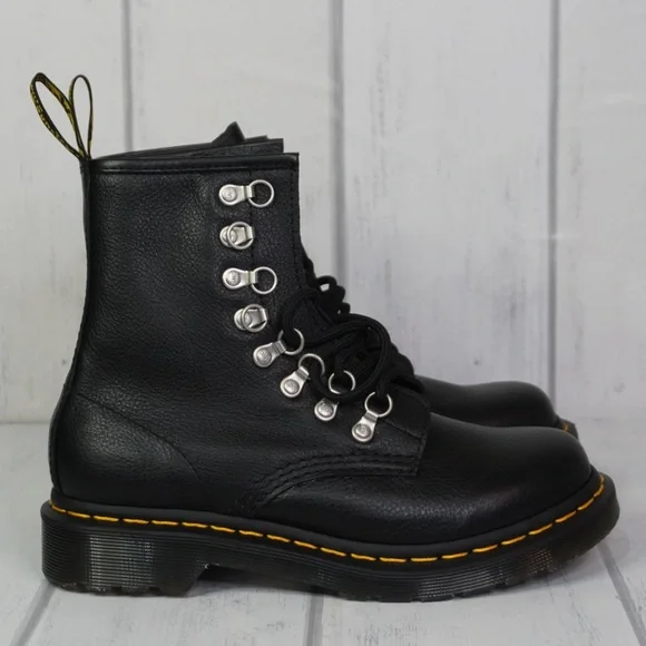 DR.Martens 1460 Virginia Leather Laced Boots Women's size 6 NEW - Picture 5 of 9